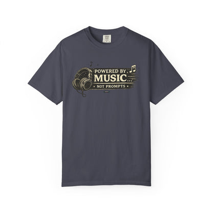 Music: Headphones Graphic "Not Prompts" T=Shirts