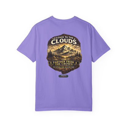 Mountain: Closer to the Clouds, Farther From The Crowd Graphic Tee