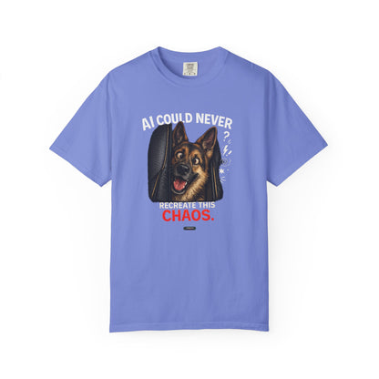 DOG German Shepherd: AI Could Never Recreate This Chaos T-Shirt