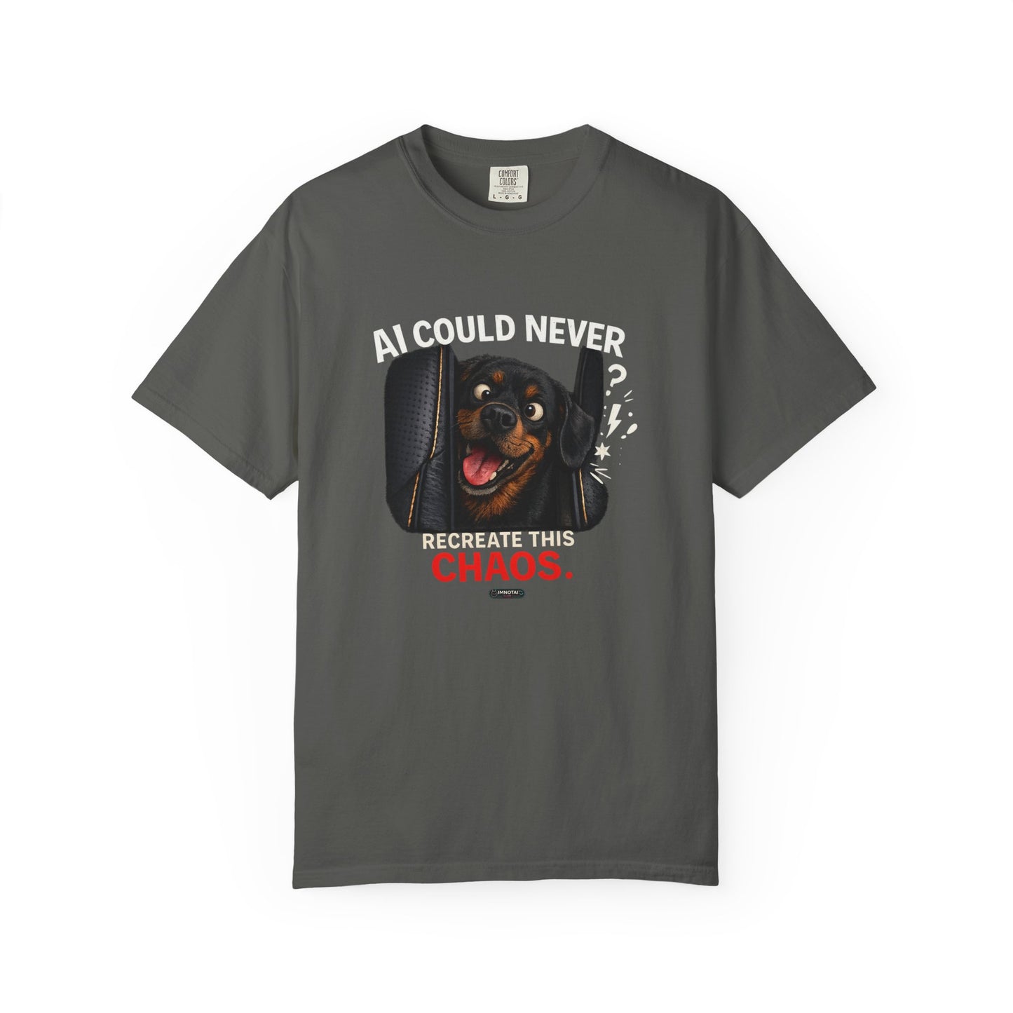 DOG Rottweiler: AI Could Never Recreate This Chaos T-Shirt