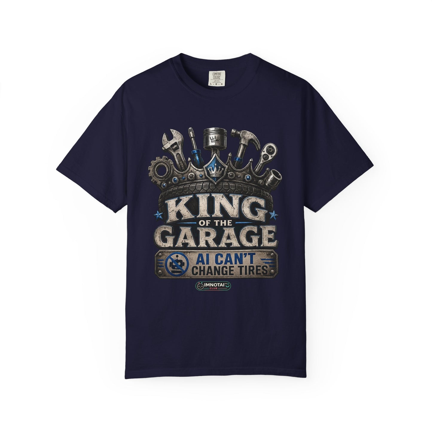King of the Garage shirt | Mechanic Tools
