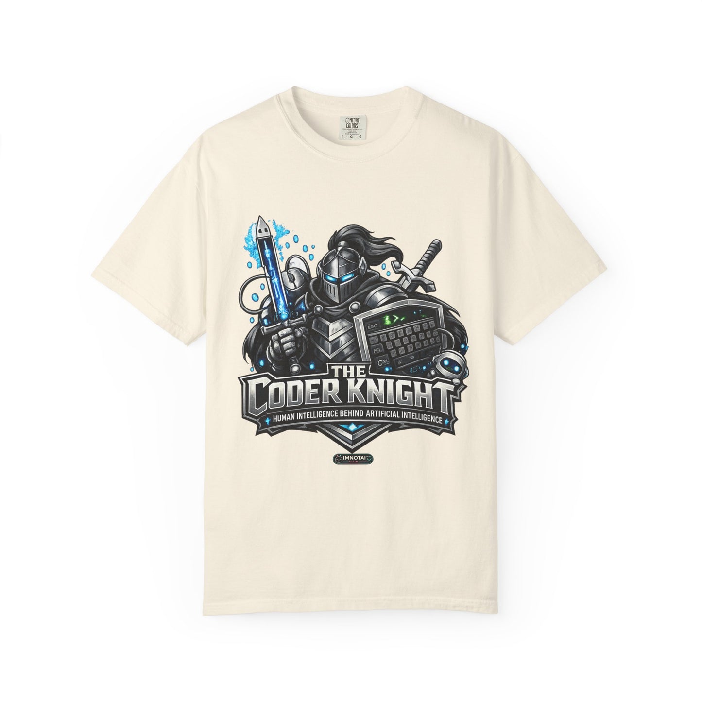Coder Knight T-Shirt — Gaming & Programmer Graphic Tee