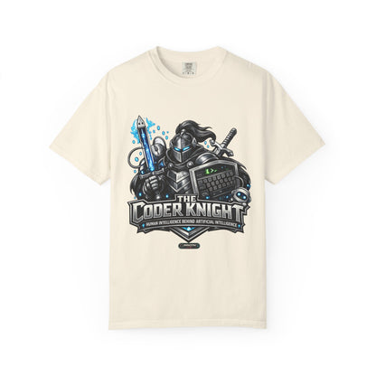 Coder Knight T-Shirt — Gaming & Programmer Graphic Tee
