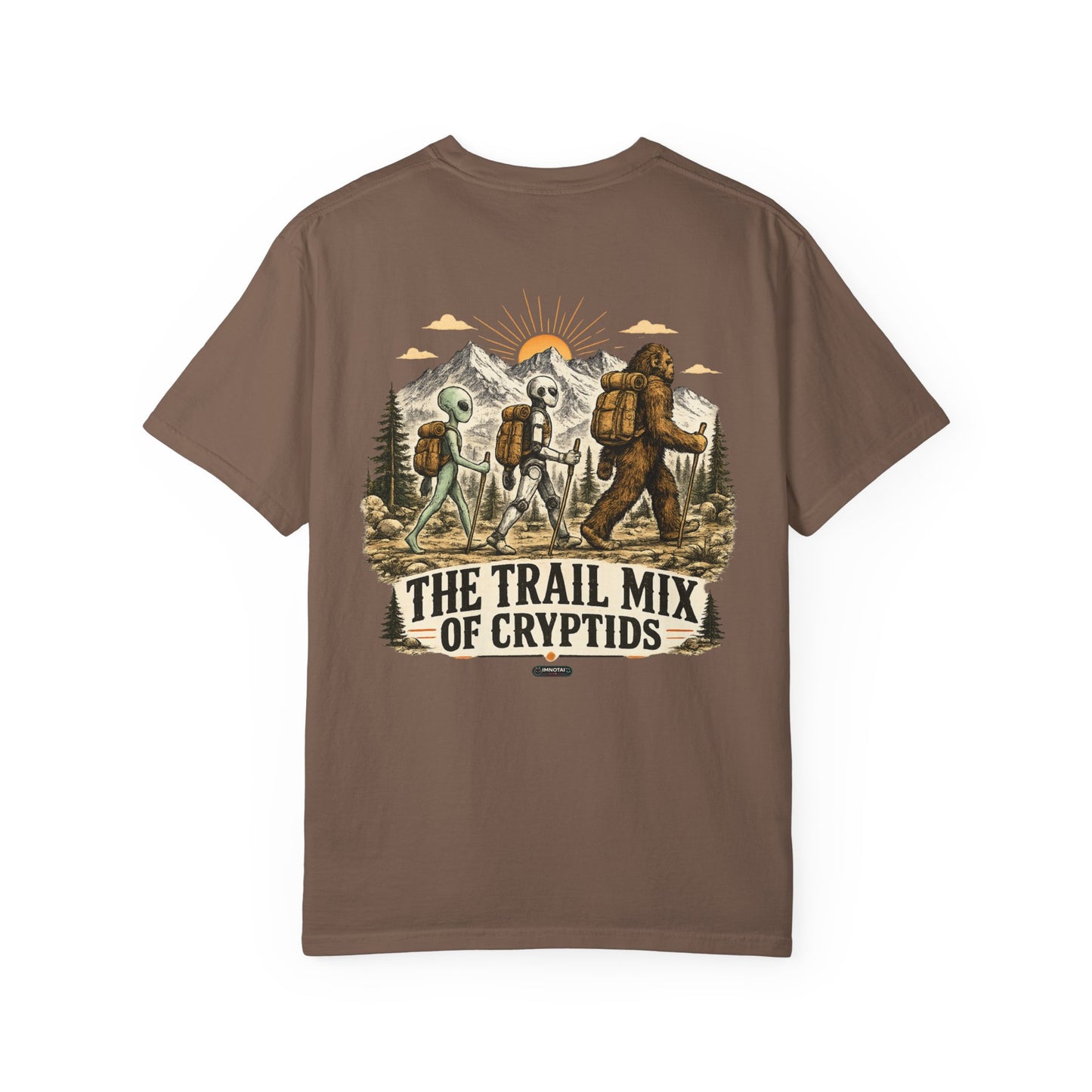 The Trail Mix of Cryptids Hiking T-Shirt