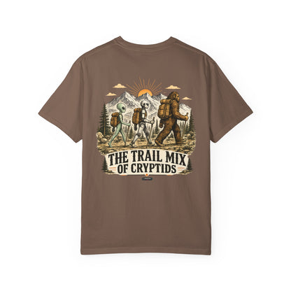The Trail Mix of Cryptids Hiking T-Shirt