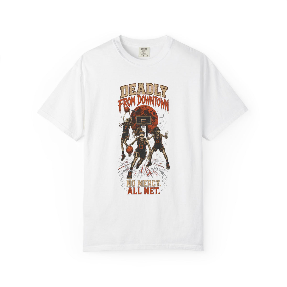 Halloween: Deadly From Downtown Women's Basketball T-Shirt