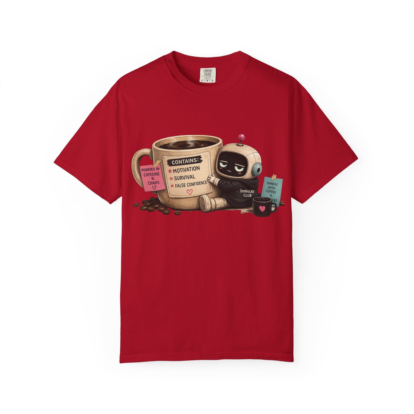 Chatty Motivation - Coffee T-Shirt