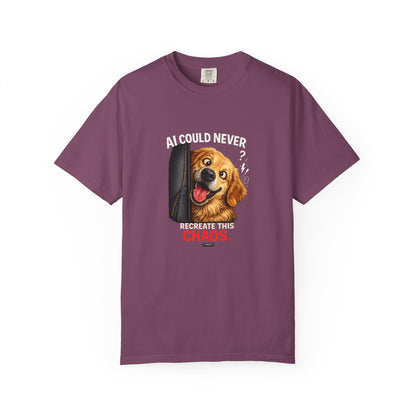 DOG Golden Retriever: AI Could Never Recreate This Chaos T-Shirt