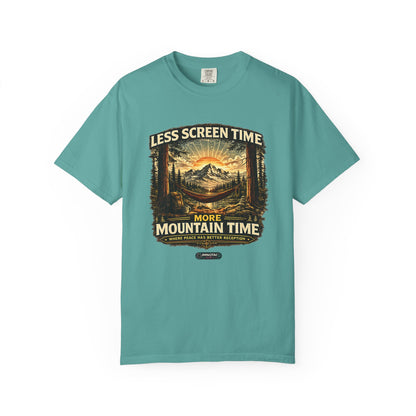 Mountain: Less Screen Time, More Mountain Time T-Shirt