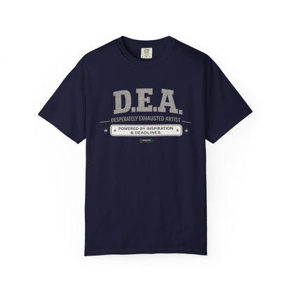 D.E.A. "Desperately Exhausted Artist" Graphic Tee for Creatives