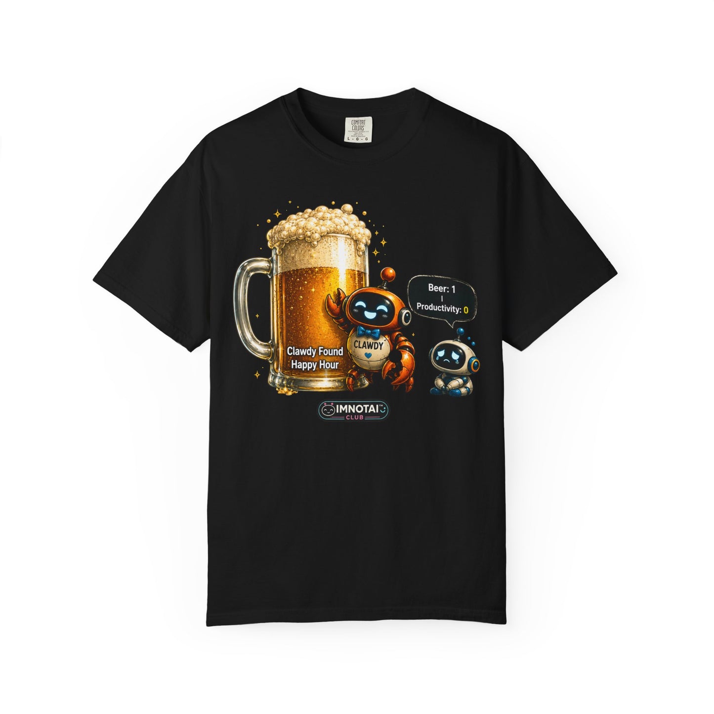 Clawdy Found Happy Hour T-Shirt