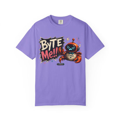 Clawdy "Byte Me" Graphic T-Shirt