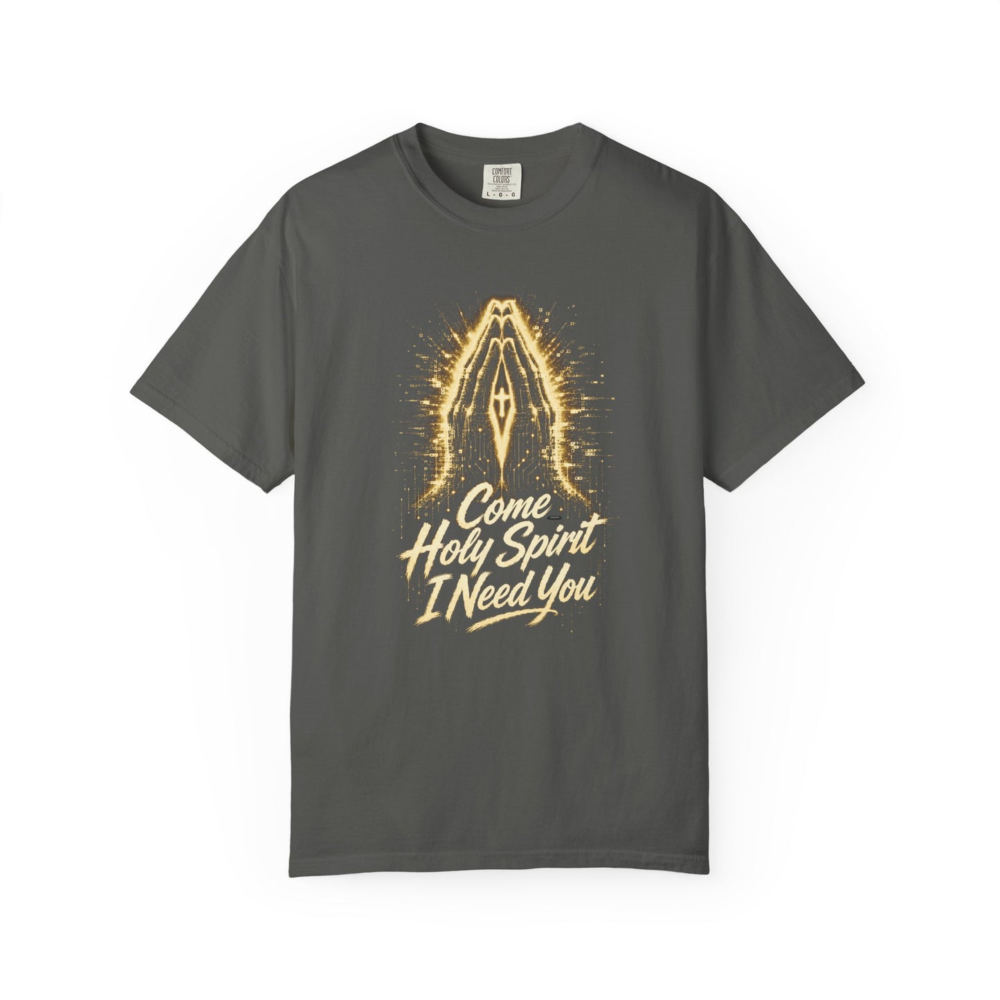 DigitalDivine: Come Holy Spirit I Need You Religious Tee
