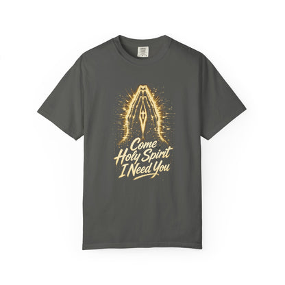 DigitalDivine: Come Holy Spirit I Need You Religious Tee