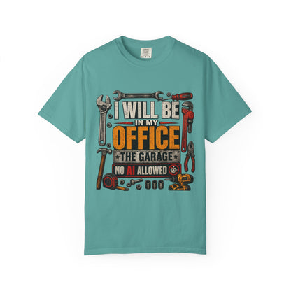 “I Will Be in My Office (The Garage) — No AI Allowed”