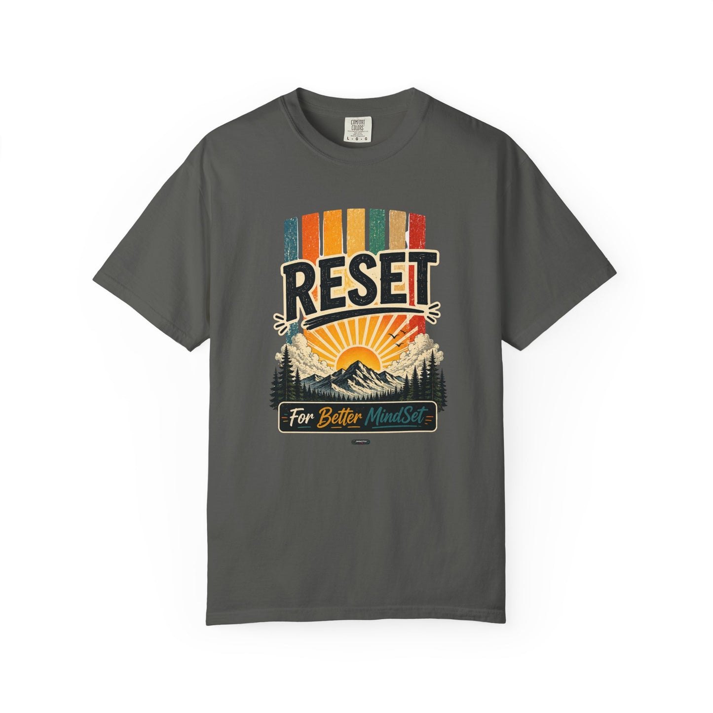 HUMANWARE : RESET For Better Mindset. Retro Nature T-Shirt