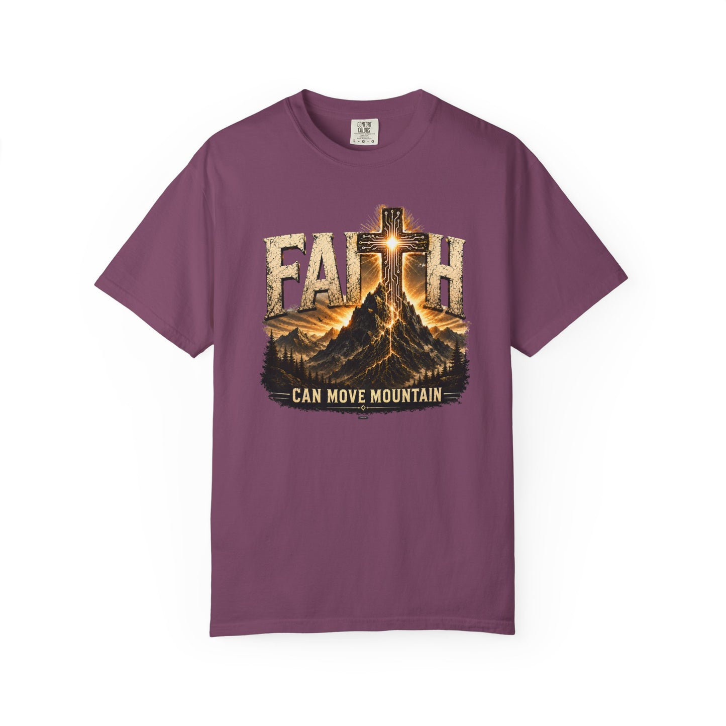DigitalDivine: FAITH Can Move Mountains T-Shirt