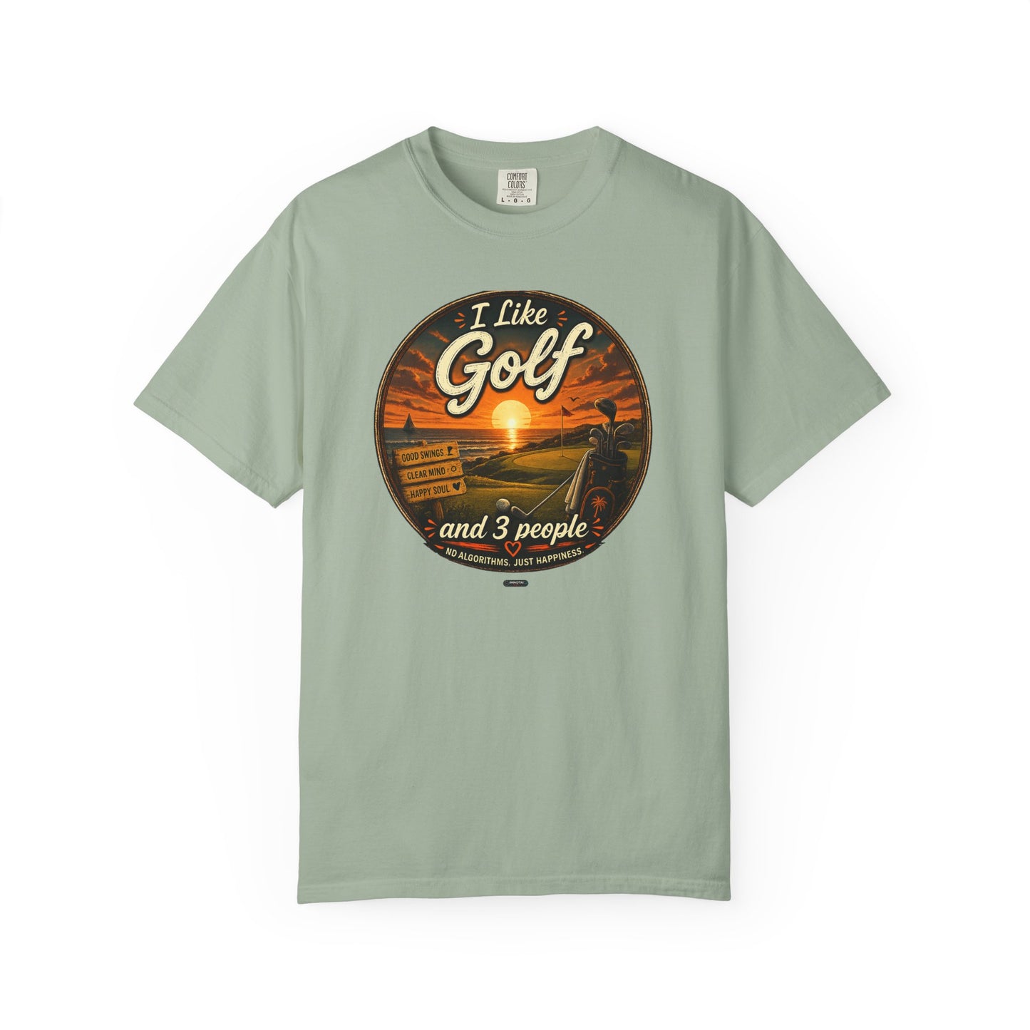 I Like Golf and 3 People T-shirt