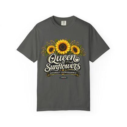 Queen of Sunflowers Naturally Unprogrammed T-Shirt
