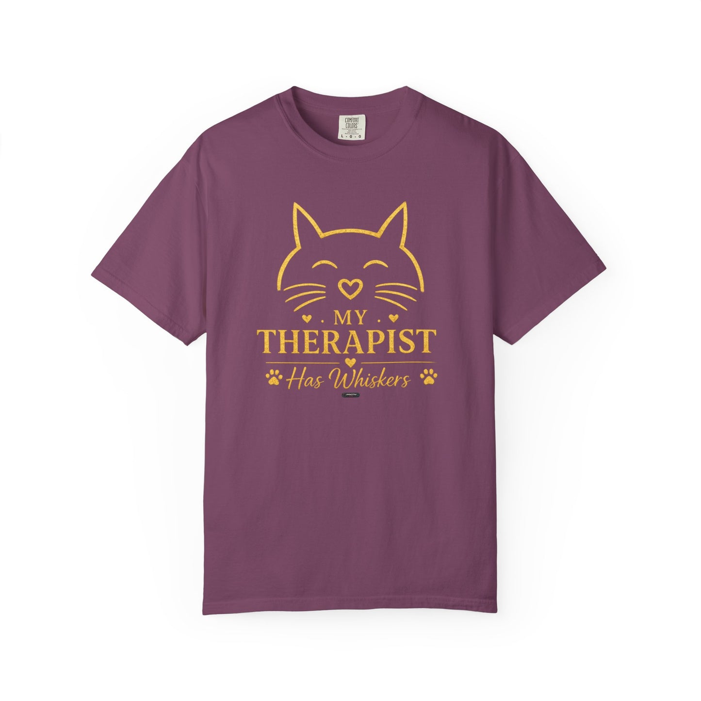 CAT My Therapist Has Whiskers T-Shirt