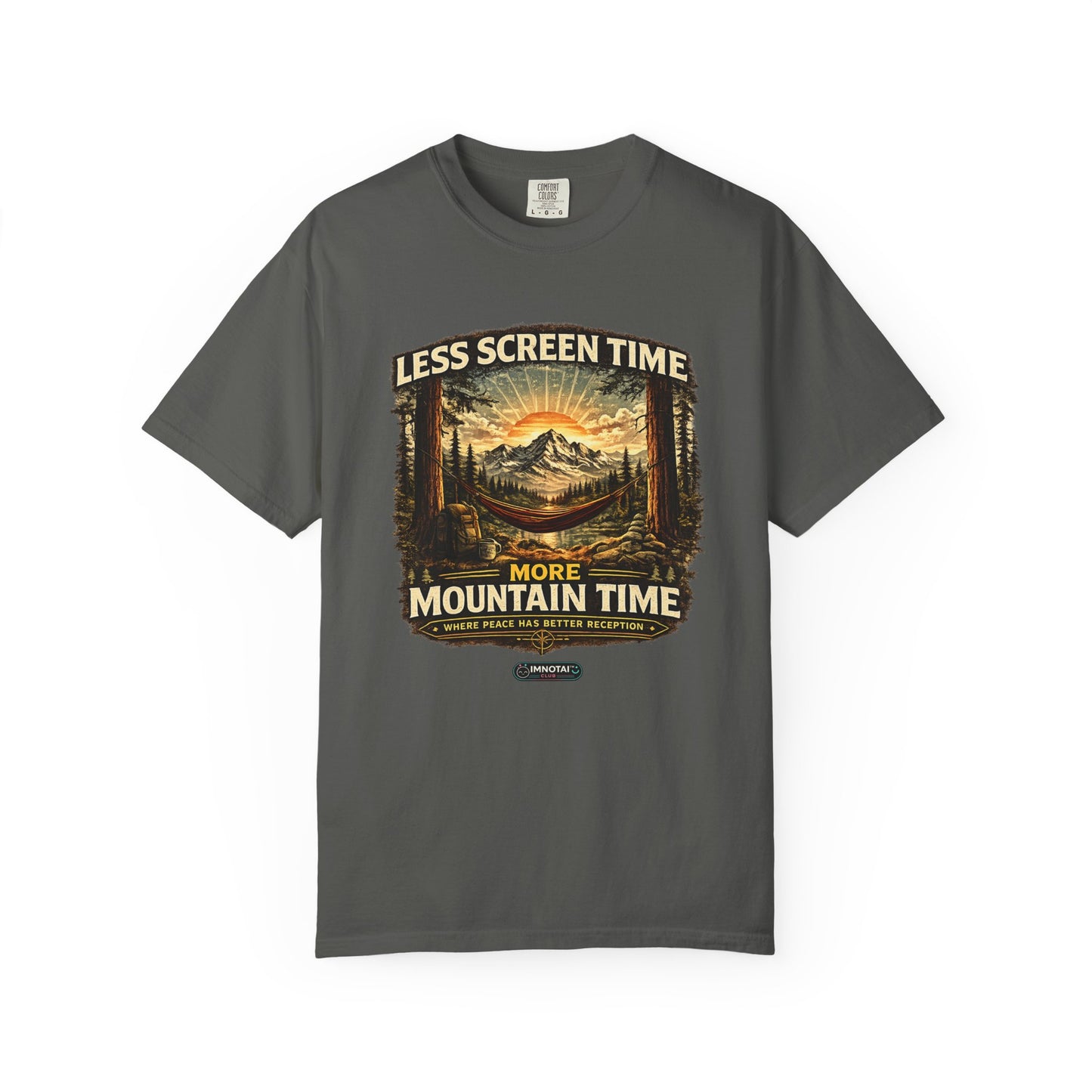 Mountain: Less Screen Time, More Mountain Time T-Shirt