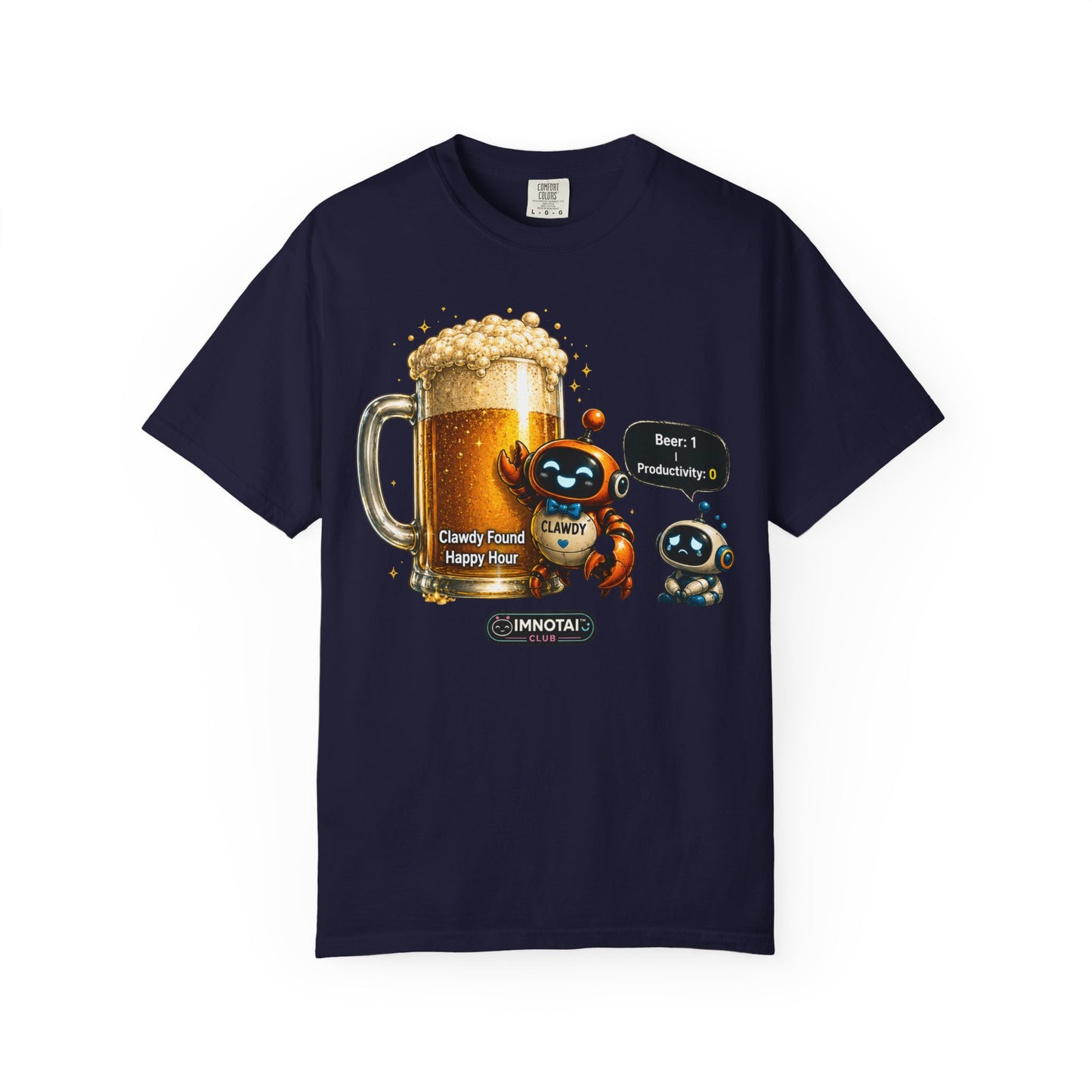 Clawdy Found Happy Hour T-Shirt