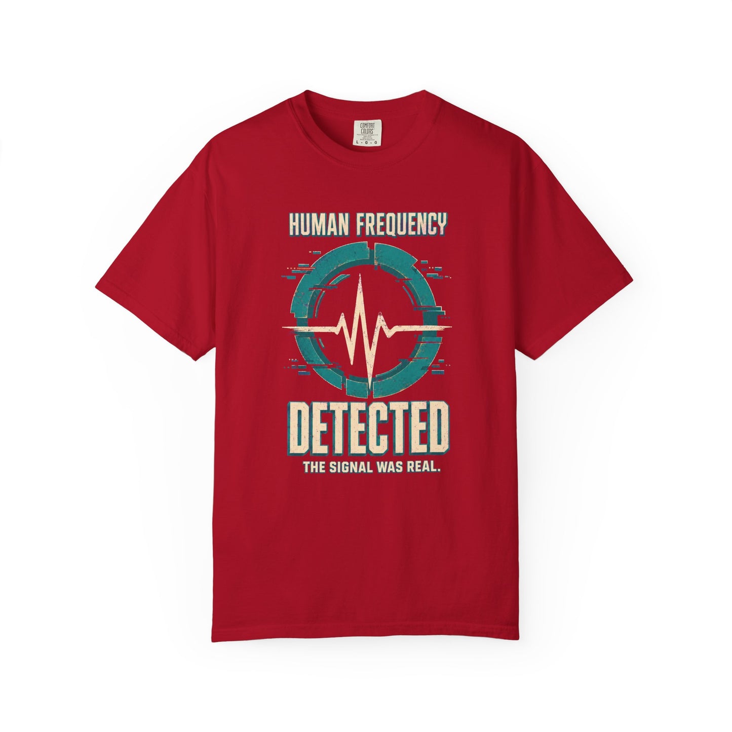 MUSIC: Human Frequency Detected" Graphic Tee