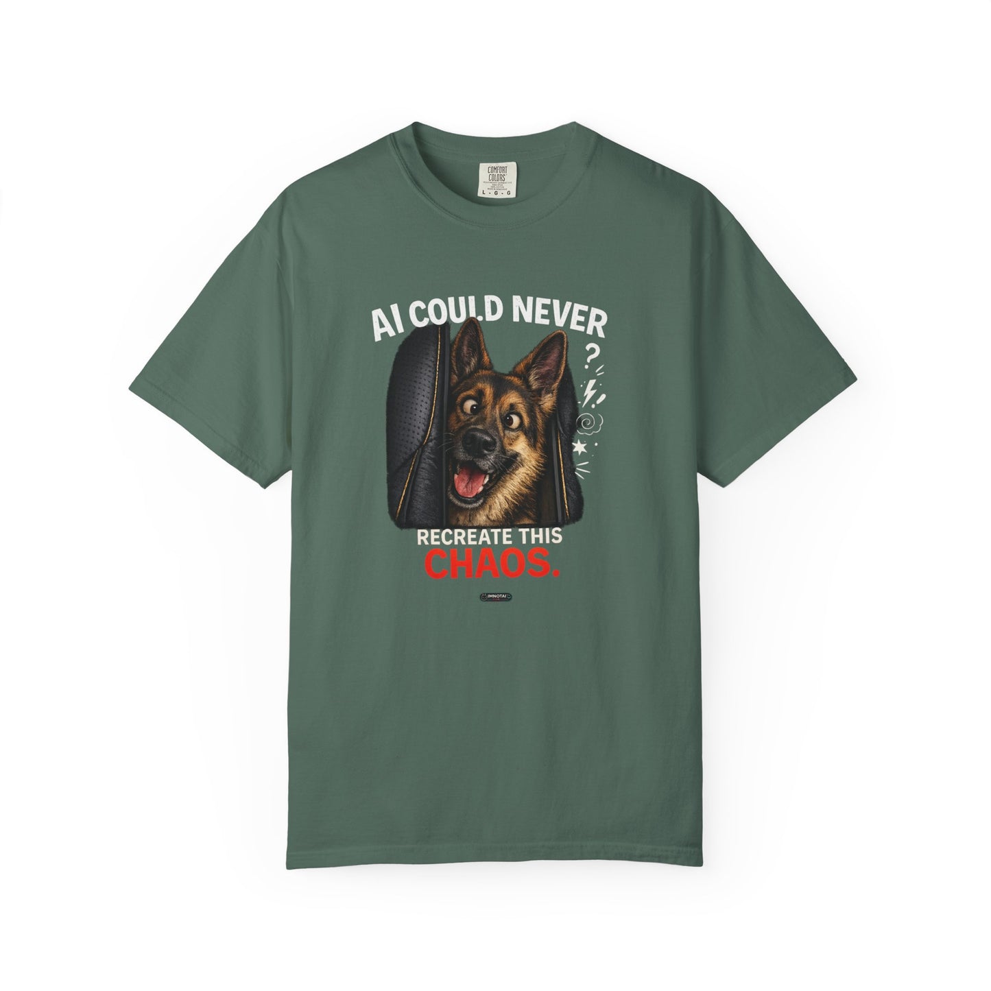 DOG German Shepherd: AI Could Never Recreate This Chaos T-Shirt