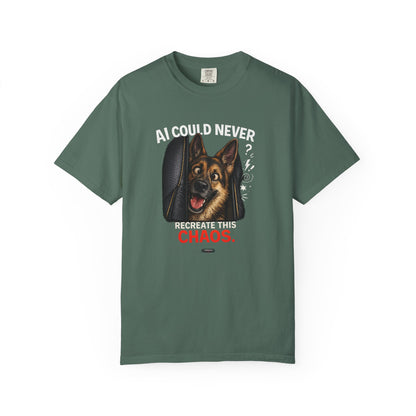 DOG German Shepherd: AI Could Never Recreate This Chaos T-Shirt