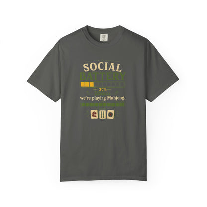 MAHJONG: Social Battery 30% T-Shirt