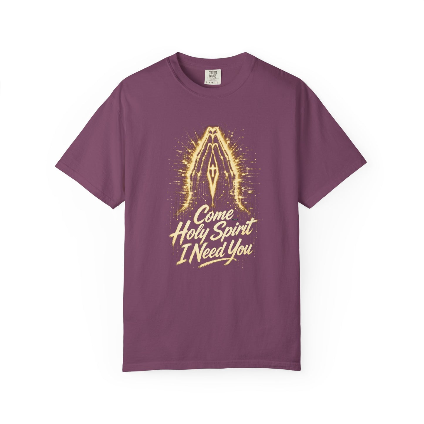 DigitalDivine: Come Holy Spirit I Need You Religious Tee