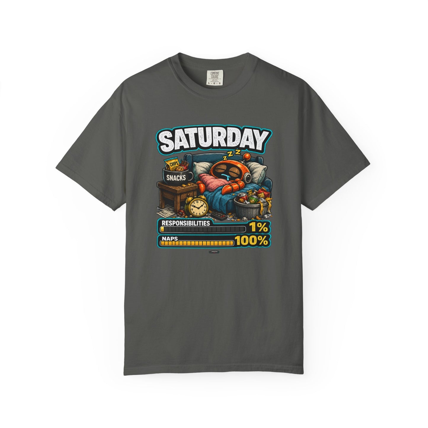 SATURDAY: Responsibilities 1%, NAP 100%