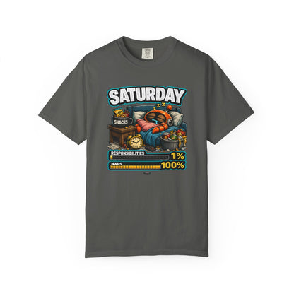 SATURDAY: Responsibilities 1%, NAP 100%