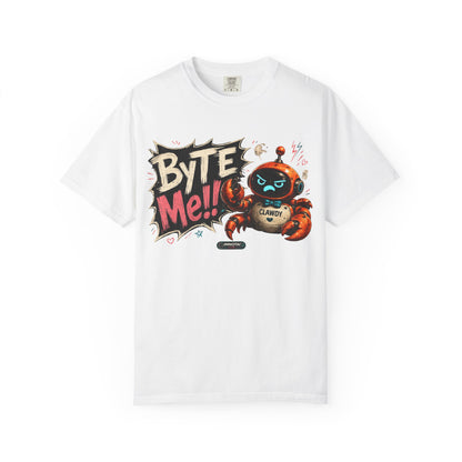 Clawdy "Byte Me" Graphic T-Shirt