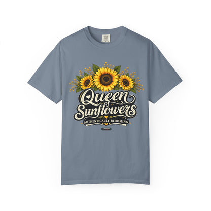 Queen of Sunflowers AUTHENTICALLY BLOOMING T-Shirt