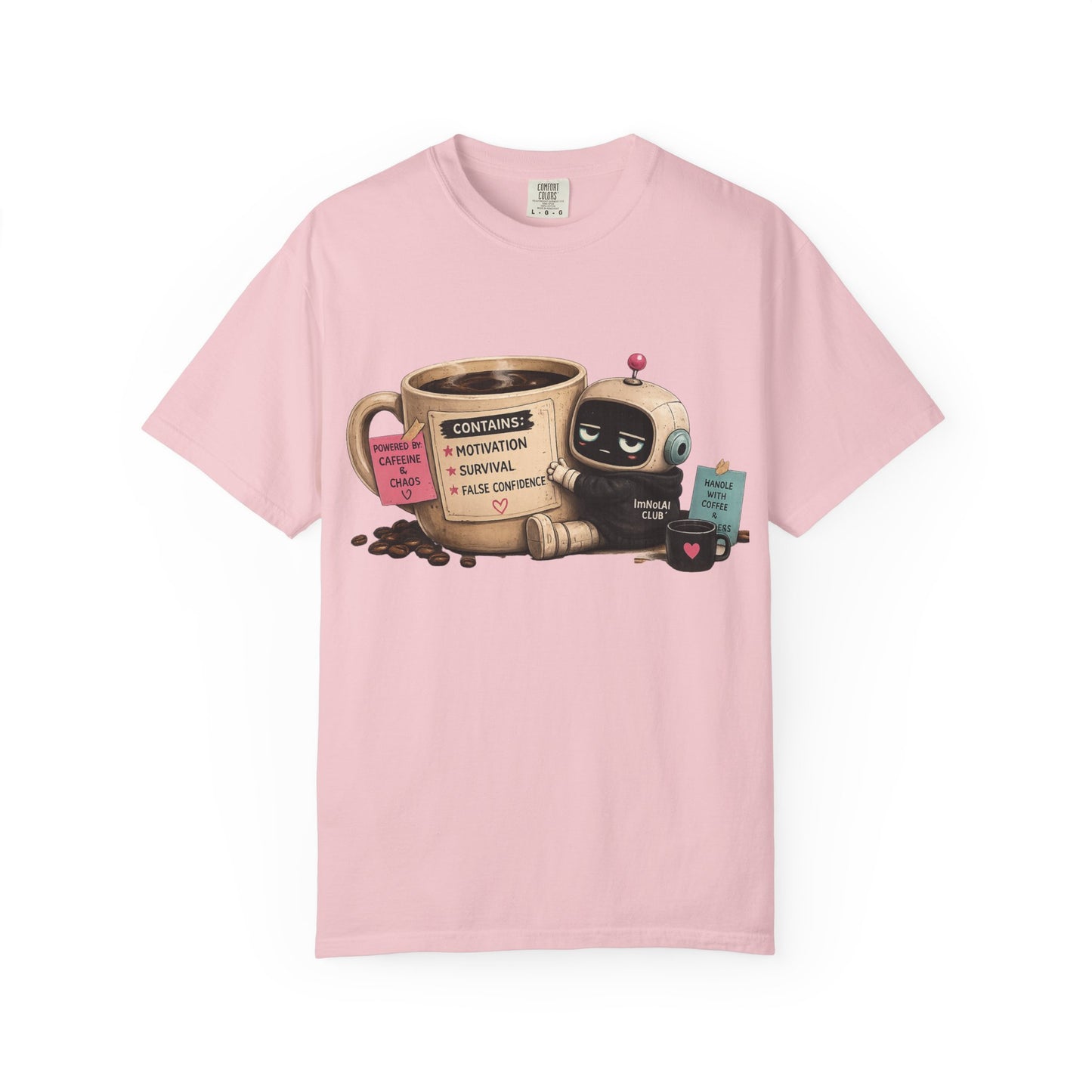 Chatty Motivation - Coffee T-Shirt