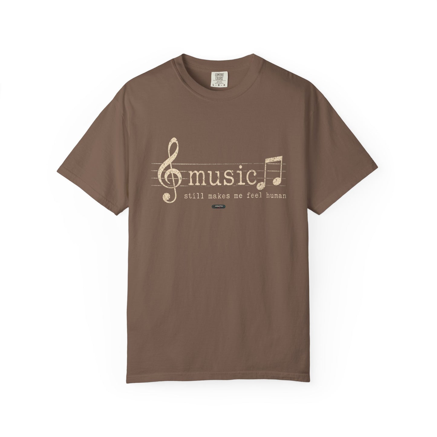 Music: Still make me feel Human Gold Treble Clef  T-Shirt