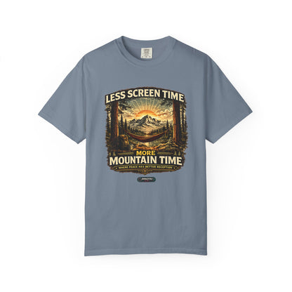 Mountain: Less Screen Time, More Mountain Time T-Shirt