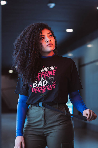 Running on Caffeine & Bad Decisions T-Shirt