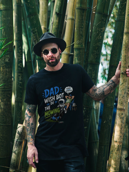Dad Wish Bot Do the Mowing T-Shirt