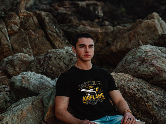 Mentally in Airplane Mode T-Shirt