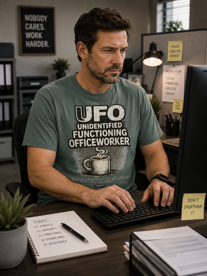 UFO - Unidentified Functioning Officeworker T-Shir