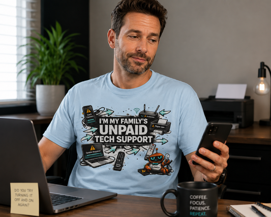 I'm My Family's Unpaid Tech Support T-Shirt