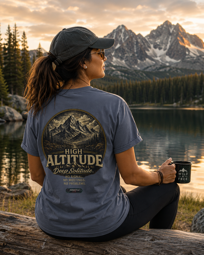 Mountain: High Altitude Deep Solitude T-Shirt