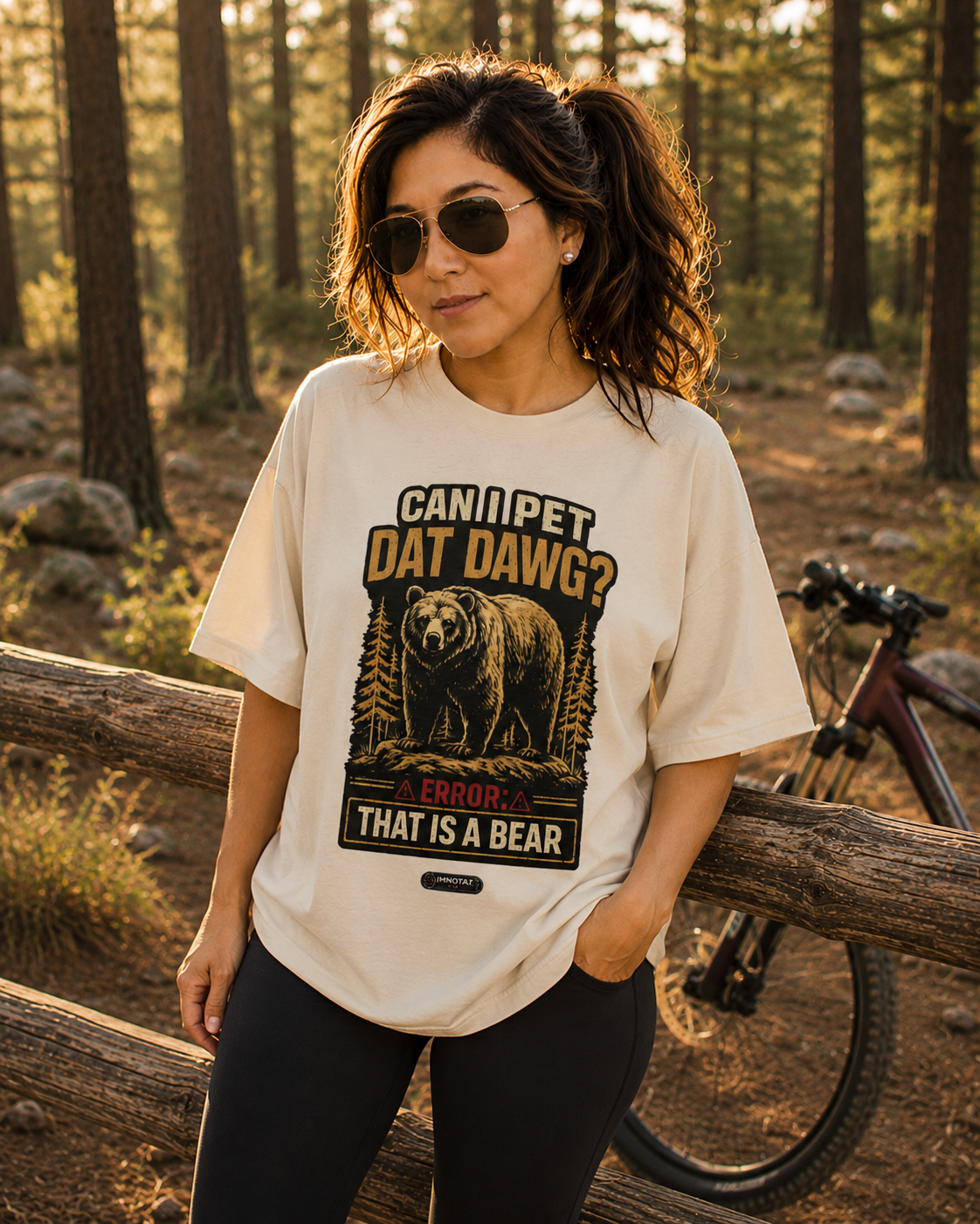 Can I Pet Dat Dawg? Error: That Is A Bear! T-Shirt