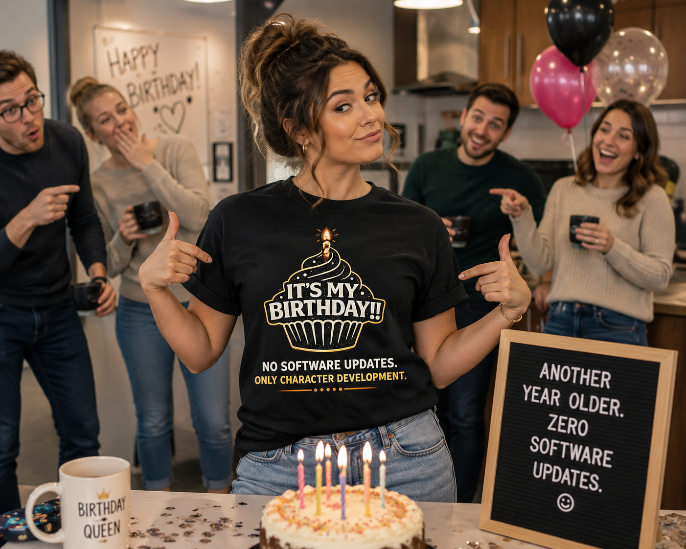 It's My Birthday!!" Celebration T-Shirt