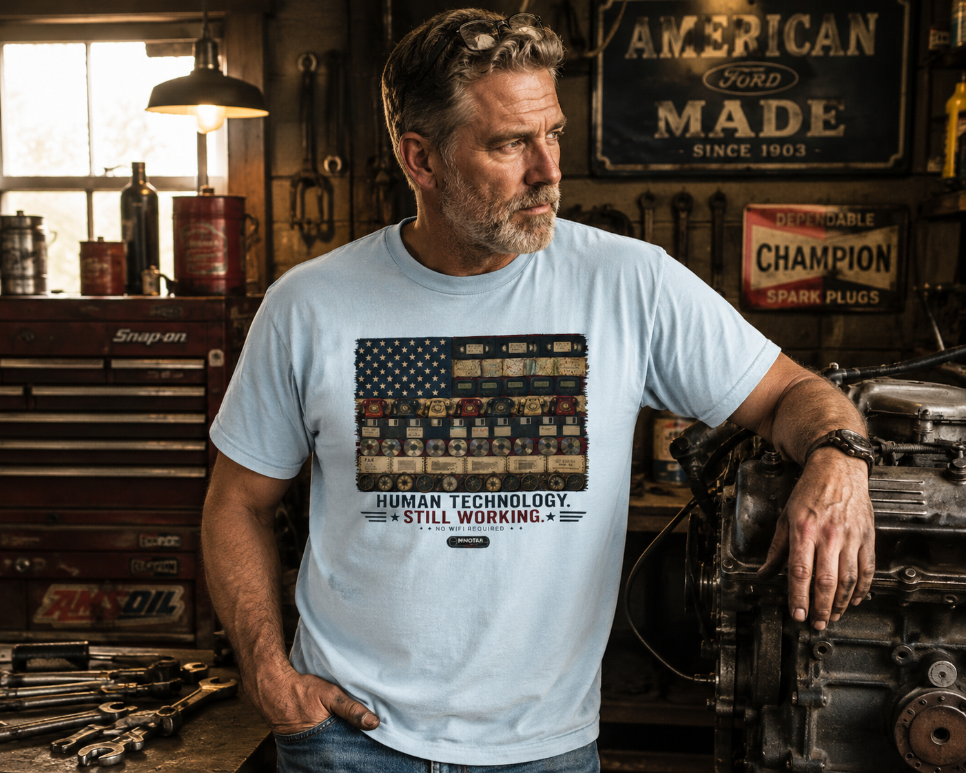 Vintage America's Flag T-Shirt