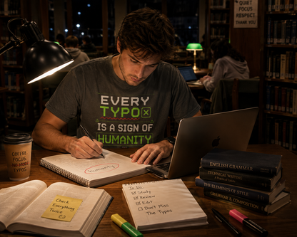 Every Typo Is A Sign Of Humanity T-Shirt
