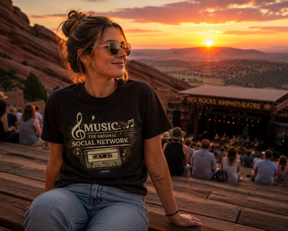 Music: The Original Social Network T-Shirt