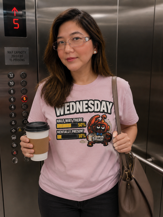 WEDNESDAY: 50% Half Way There. 10% Mentally